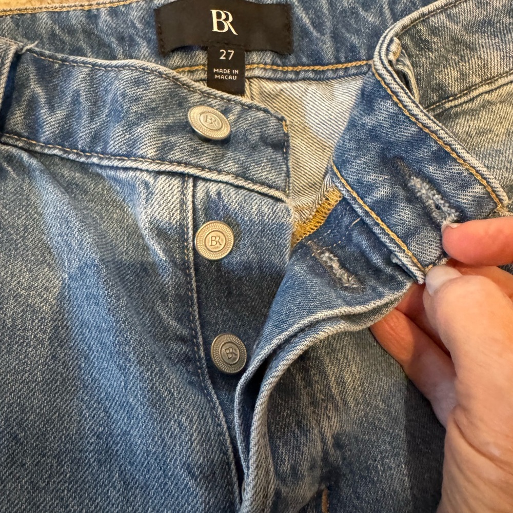 Banana Republic Mid-Rise Rigid
Straight Jean - Picture 7 of 9